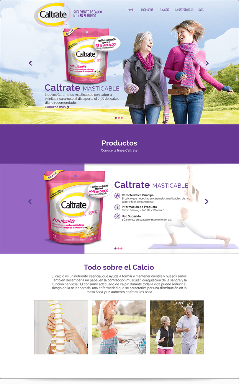 Landing page